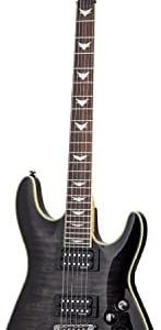 Schecter Omen Extreme-6 Electric Guitar - See-Thru Black